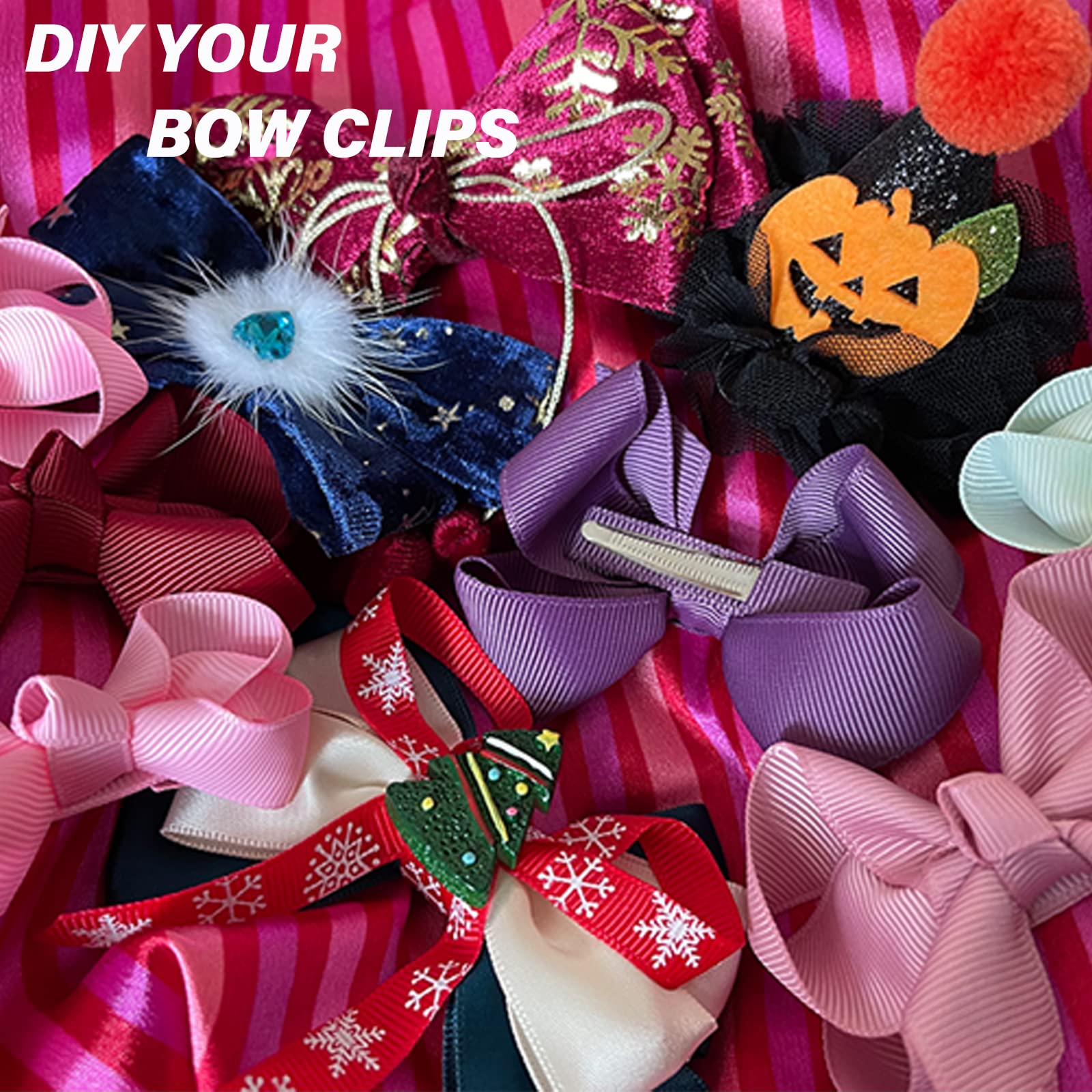 TSEROFAY large plain clips ideal for retro hairstyles and everyday styling