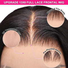 tsiyu 13x6 deep wave lace front wig virgin human hair density 180 for lush fullness
