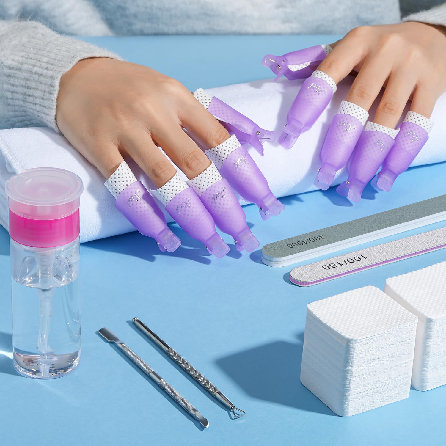 TsMADDTs 400-4000 grit nail buffer refines and smooths surfaces