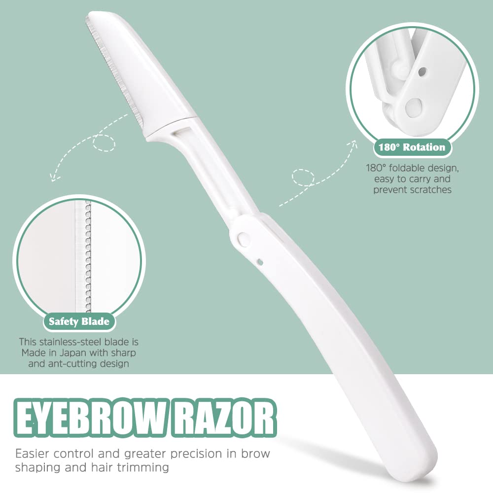TsMADDTs double-side eyebrow brush closeup for neat grooming prep