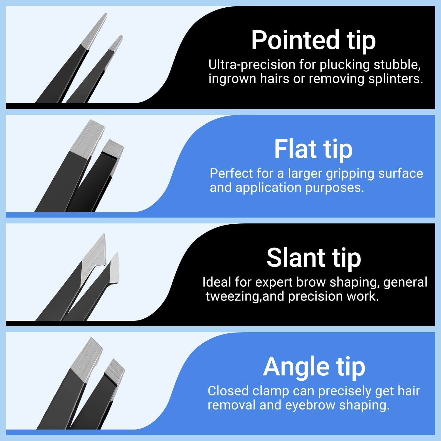 TsMADDTs Eyebrow Scissors provide precise shaping for clean lines.
