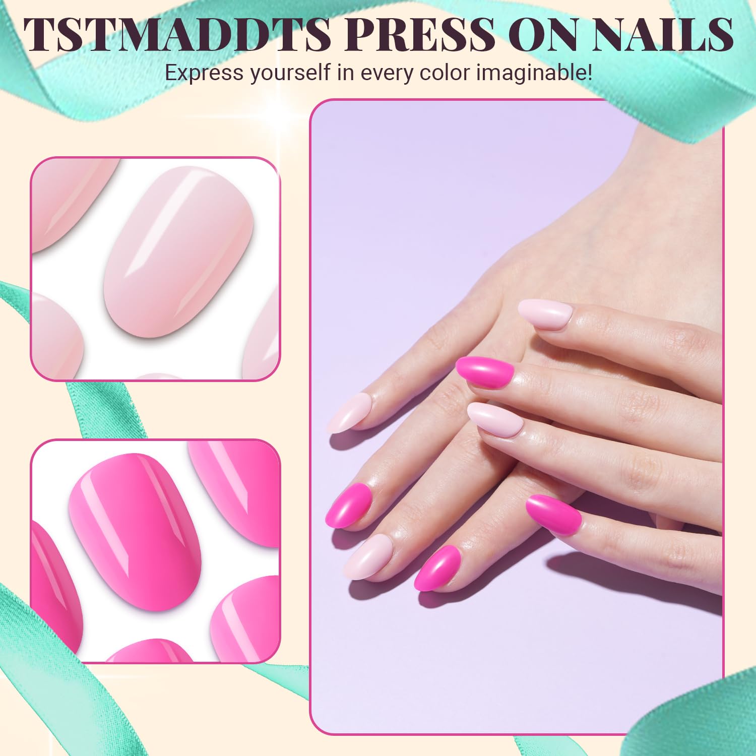 TsMADDTs nail files, cuticle pushers and tweezer included for prep.