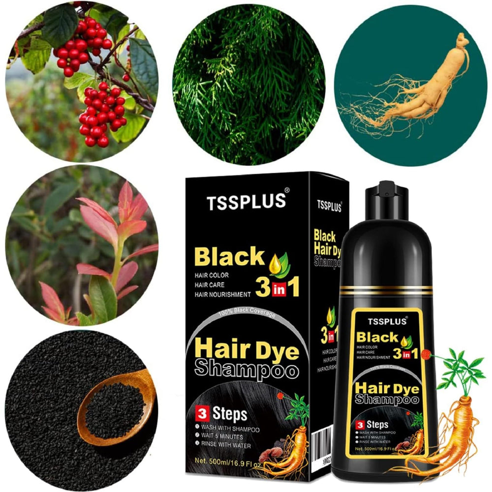 TSSPLUS 3in1 formula image conveys color, conditioning, and cleansing in one step