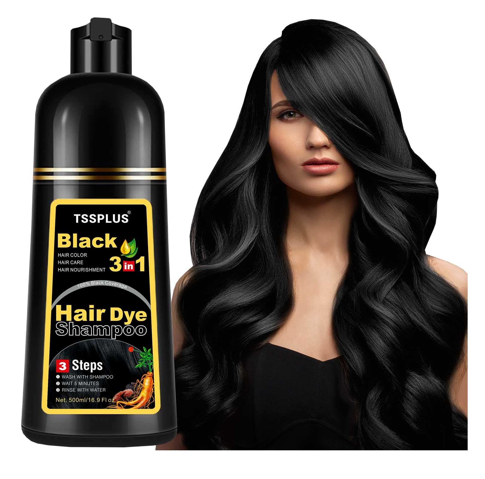 TSSPLUS 500ml packaging side emphasizes generous size and long-lasting color sessions