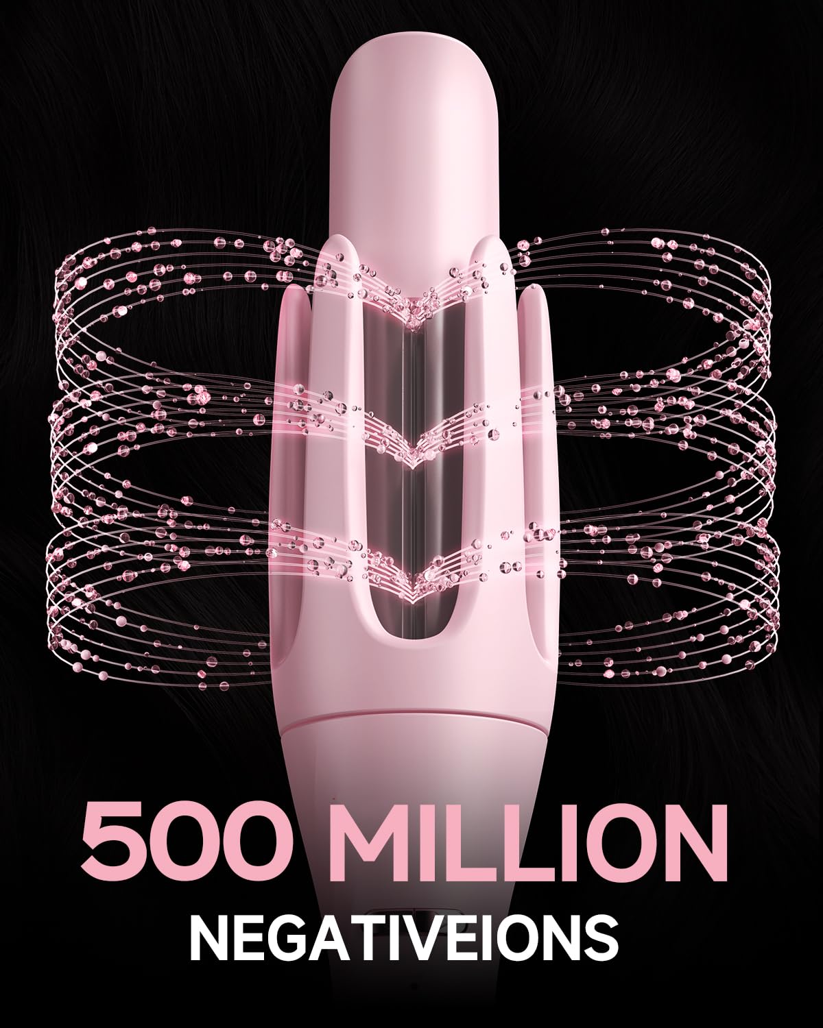 TSUYAGLA negative ion technology helps reduce frizz and static.