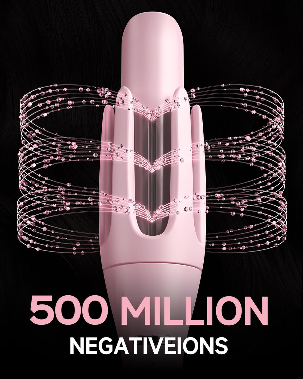 TSUYAGLA negative ion technology helps reduce frizz and static.