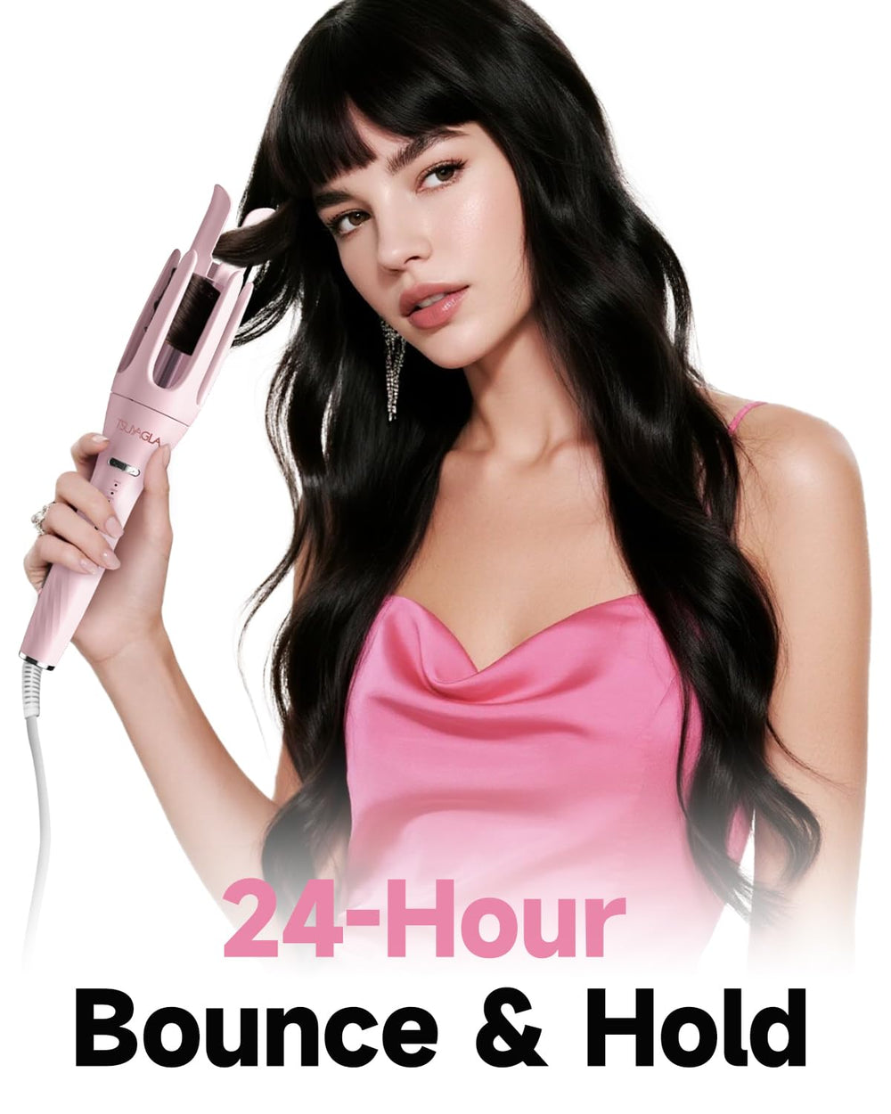 TSUYAGLA 10-second heat-up supports quick, salon-like results at home.