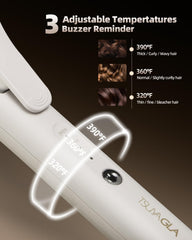 TSUYAGLA dual-voltage travel design enables styling worldwide.