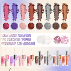 TSVATE lip gloss base clarity demonstrates a smooth, blendable cosmetic-grade formula.