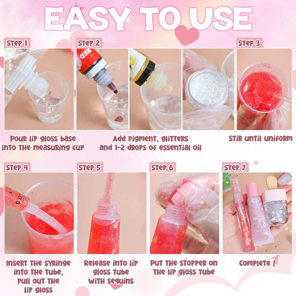 TSVATE mixing tools and spoons enable precise DIY gloss.