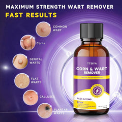 TTsiya Wart Remover Cream applying-on-wart demonstrates easy daily care