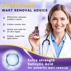TTsiya Wart Remover Liquid Freeze Off application shows comfortable, targeted wart relief