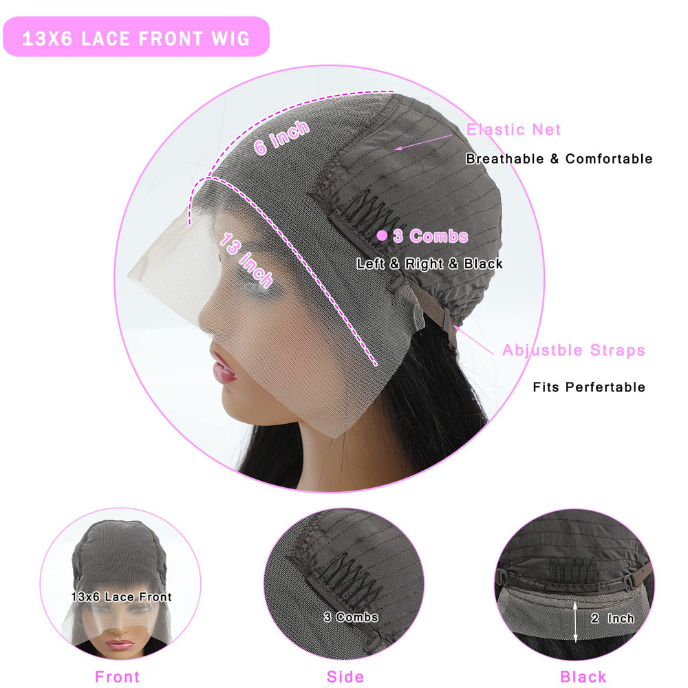 TTSMINS hd lace front cap size adjustable for secure, comfortable fit.