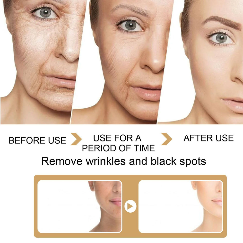 TTYRBF usage demonstration applying serum with circular massage.