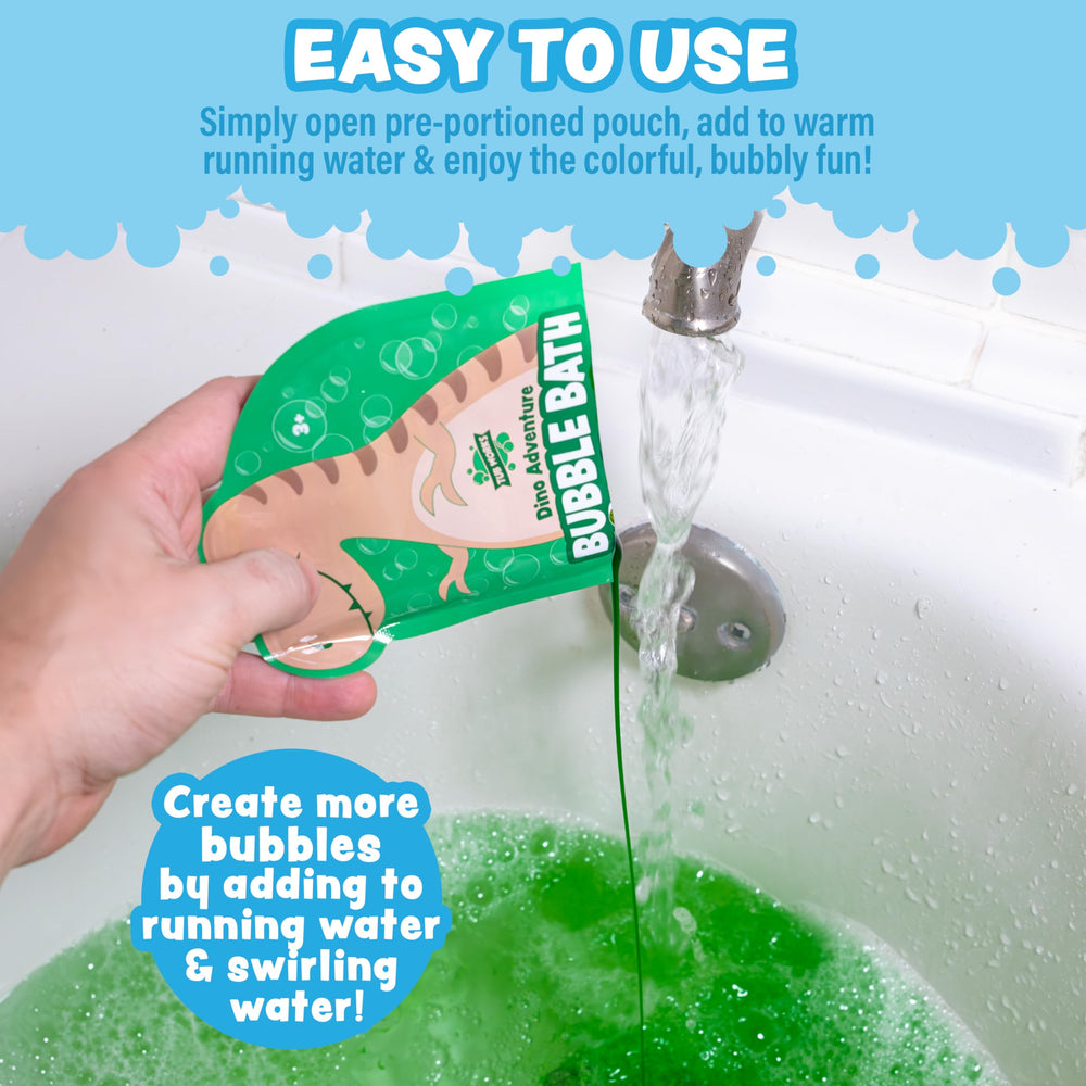 Tub Works Blue bath color closeup shows bold bubbles and tropical scent hint