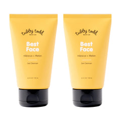 Packshot of Tubby Todd Best Kids Face Wash 2pk for oil-free cleansing and balanced skin.