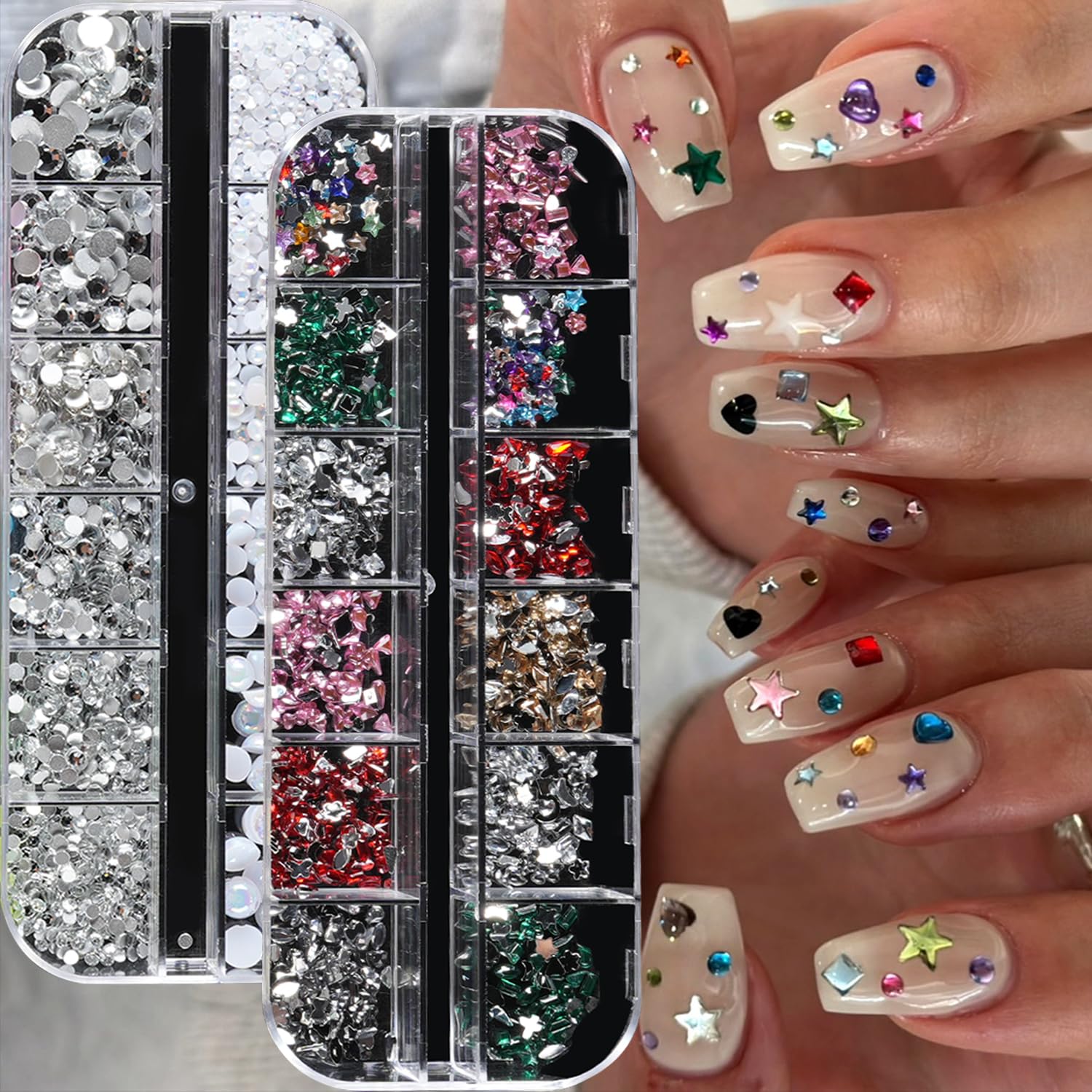 Tucepu mini multi-shape charms expand options for personalized nail art.