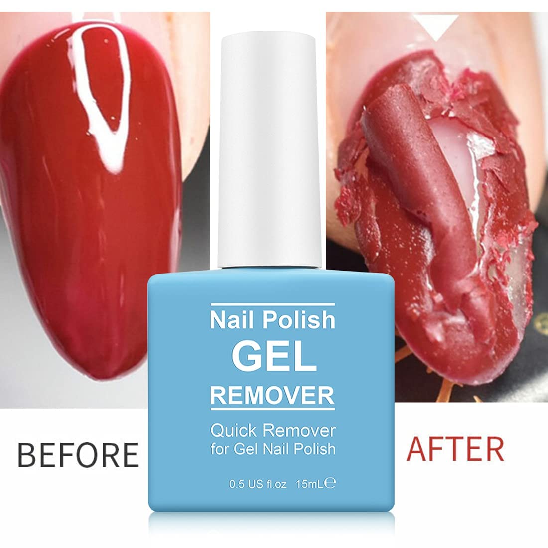 Tudiqe remover application close-up for quick removal.