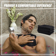 Tudomro washcloth foam lather for rich cleansing.