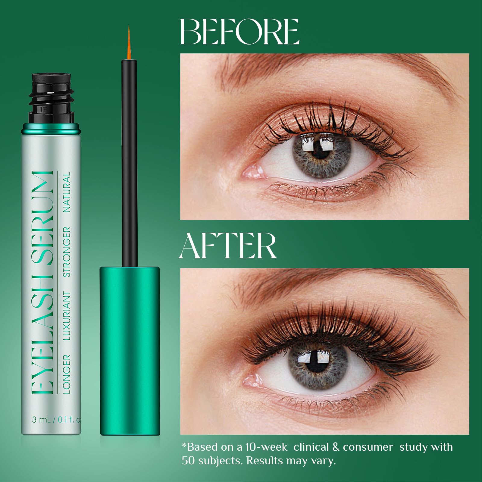 TUDPA Eyelash Serum vegan, cruelty-free badge emphasizing ethical choice