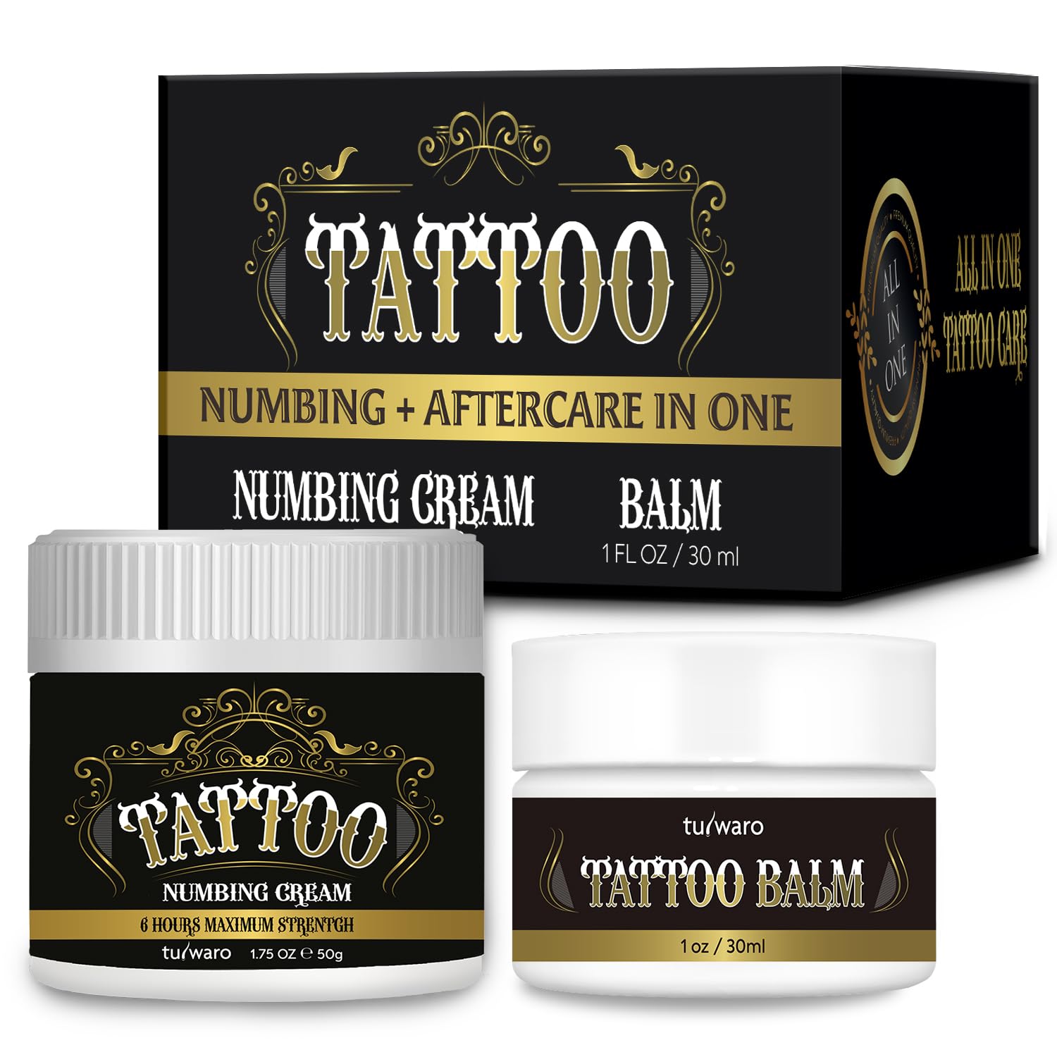 tuiwaro numbing cream 50ml bottle shows fast-absorbing prep before a session