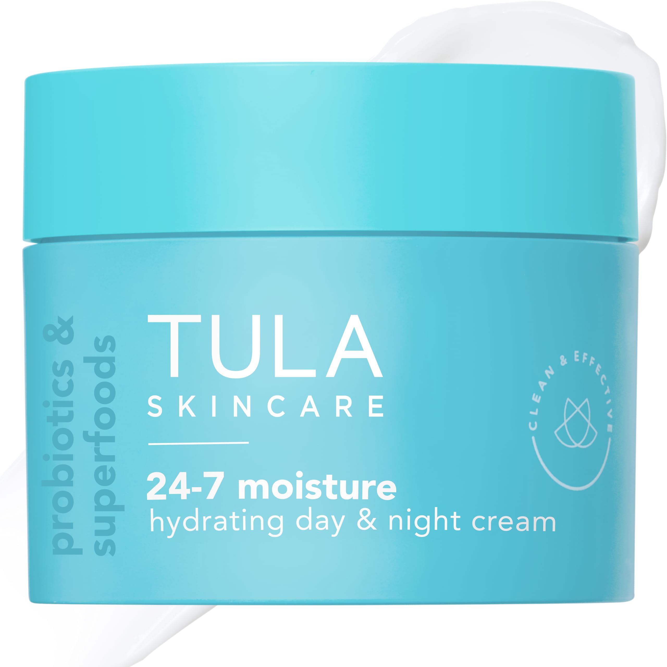 TULA 24-7 Hydrating cream supersize jar for all-day moisture.