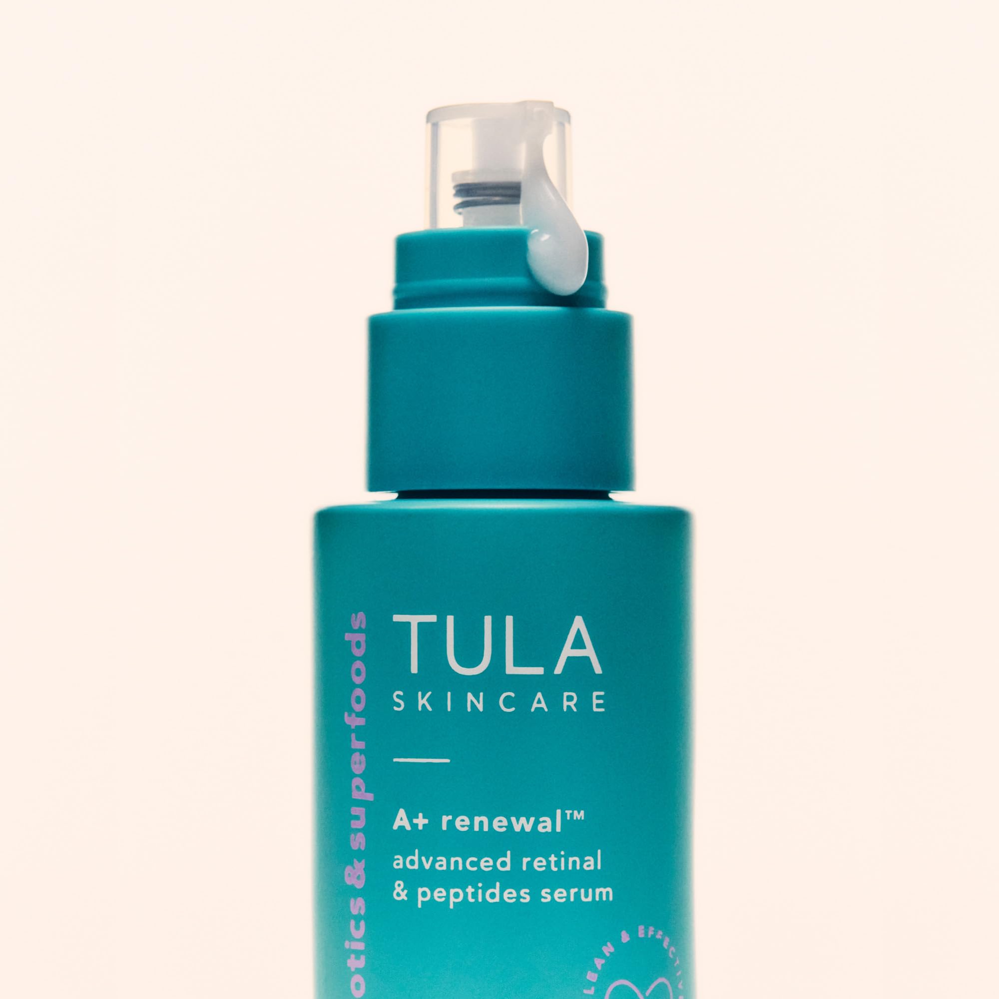 TULA A+ Renewal Serum radiance glow after use visual