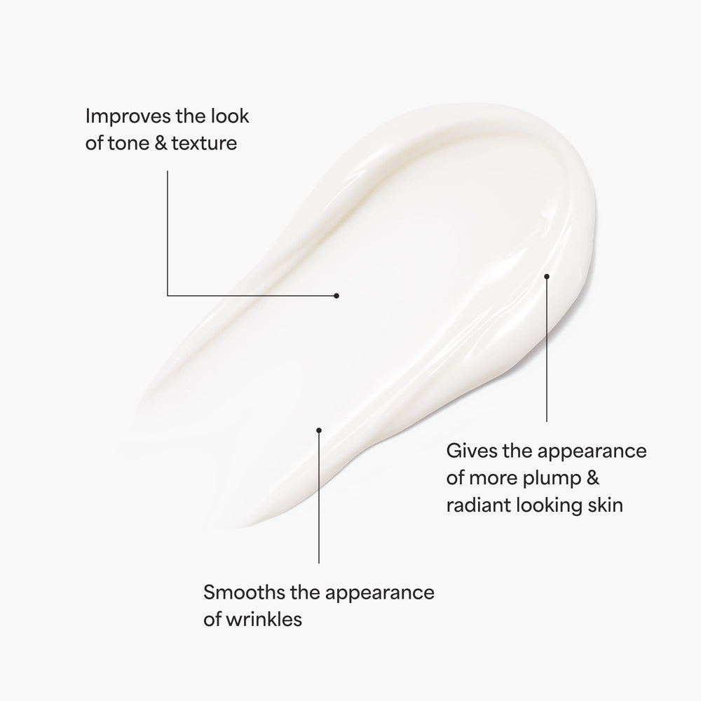TULA Beauty Sleep night cream packaging close-up highlights premium formula for brighter tone
