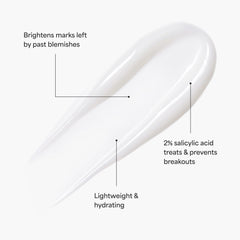 TULA Breakout Star moisturizer application image highlighting quick-absorbing hydration.