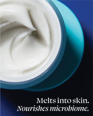 Whipped texture of TULA cream ideal for light daytime use and rich nighttime hydration.