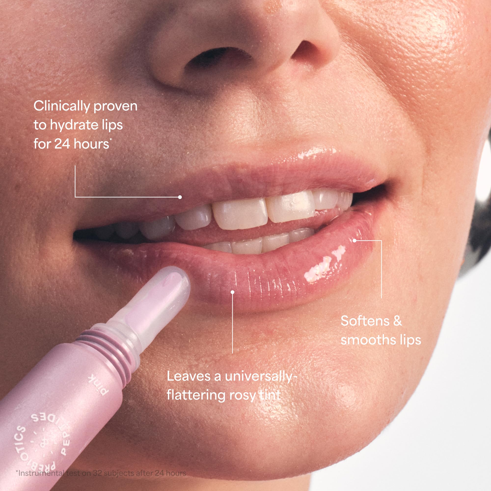 TULA Eye Balm application showing under-eye cooling and glow.