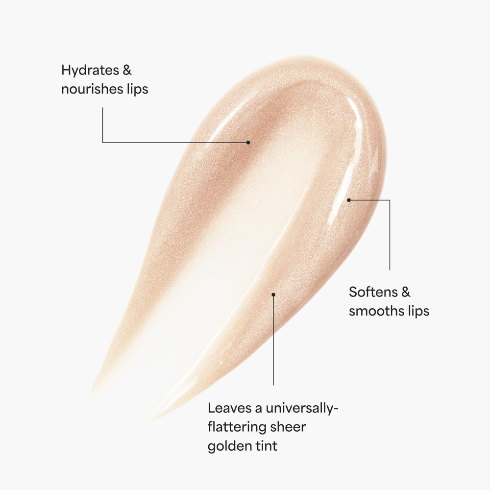TULA glaze-plumping-lip-treatment-maple-applicator for easy, precise application of hydrating gloss.
