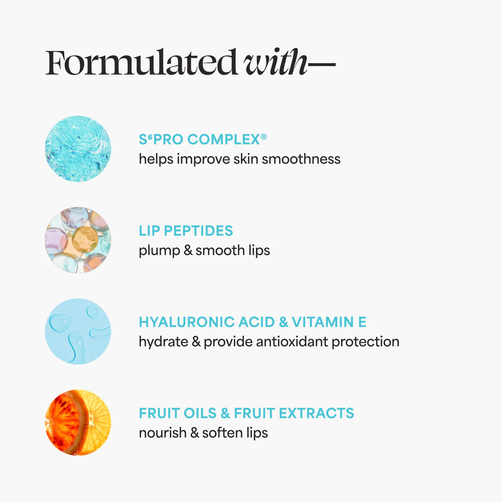 TULA lip mask on lips at night promises overnight nourishment