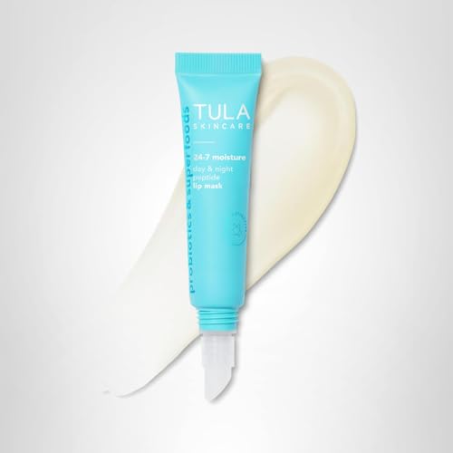 TULA lip mask texture closeup reveals smooth, comfortable wear