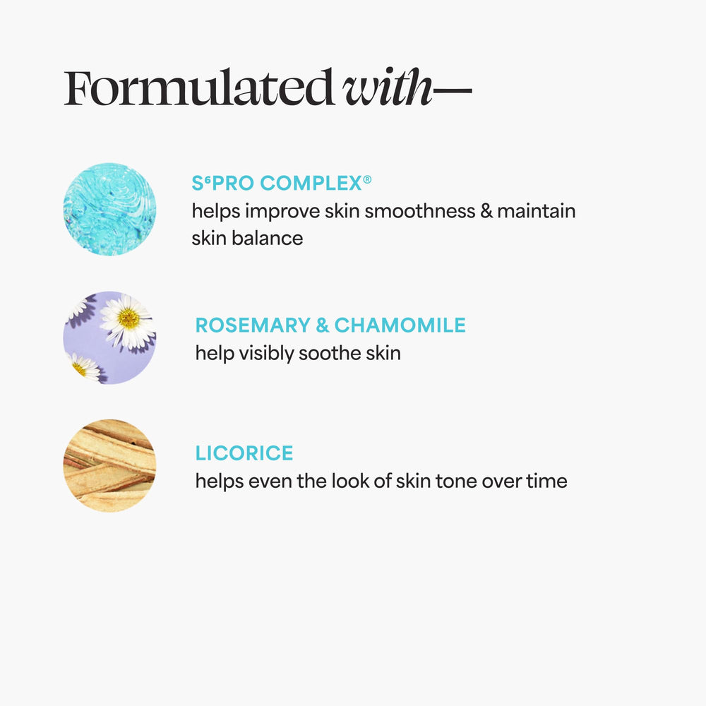 TULA Luna primer before-after swatch balancing redness appearance.