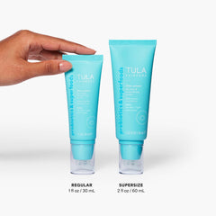 TULA Luna primer skin swatch evening tone for natural glow.