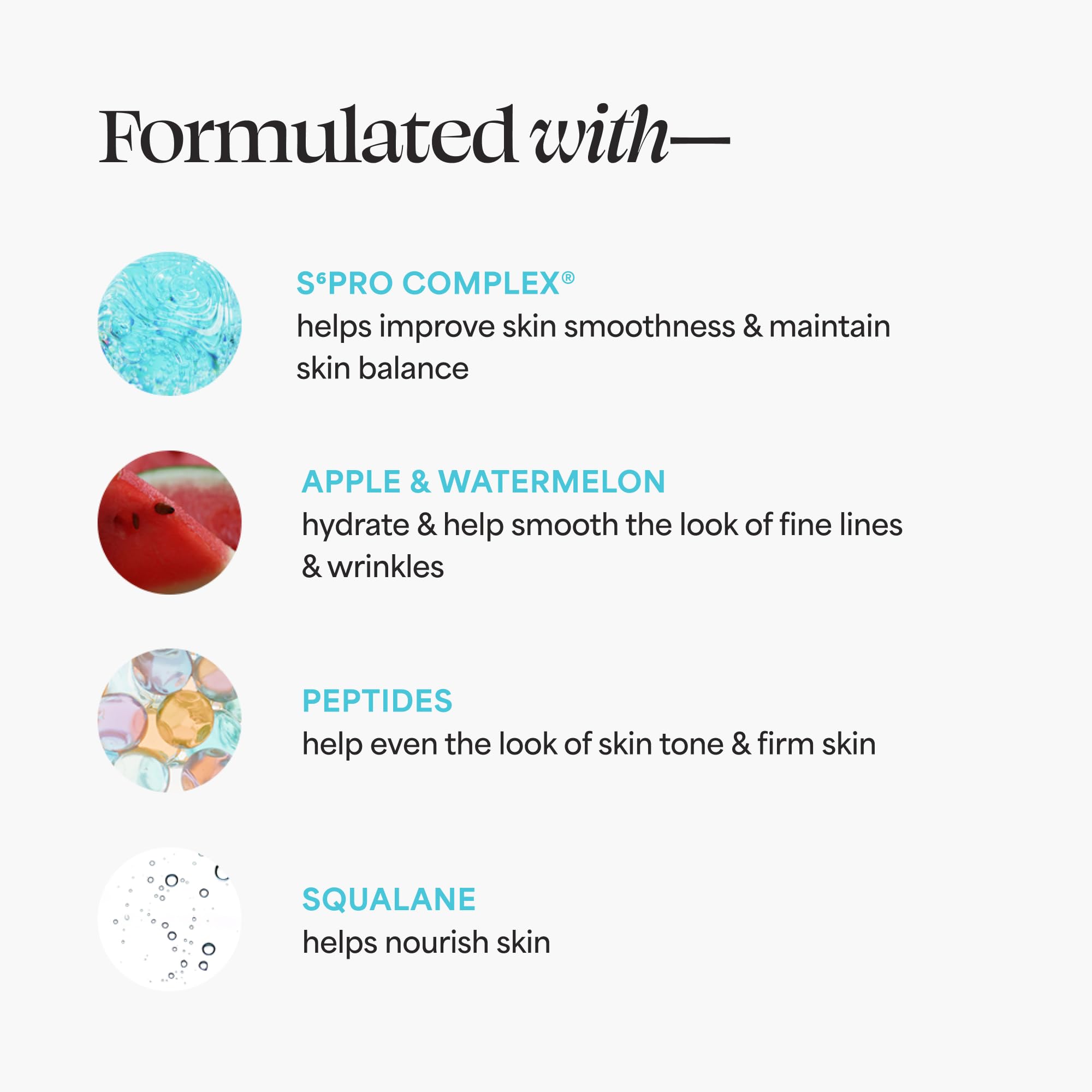 Probiotic extracts and superfoods support balanced skin without live cultures