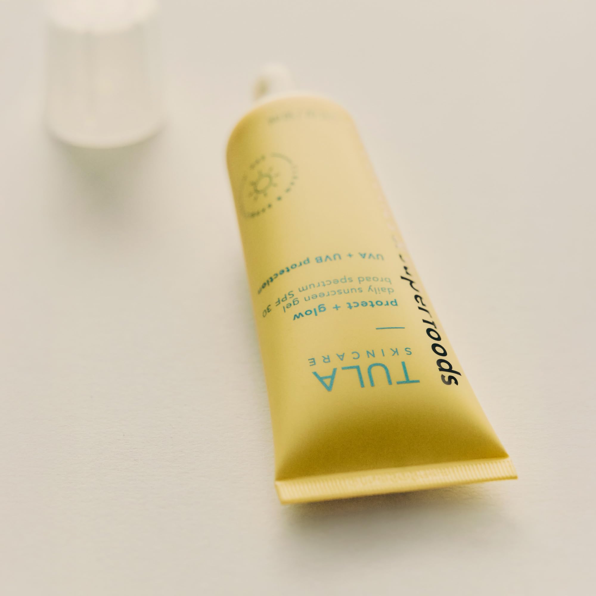 Non-comedogenic sunscreen suitable for all skin types from TULA.