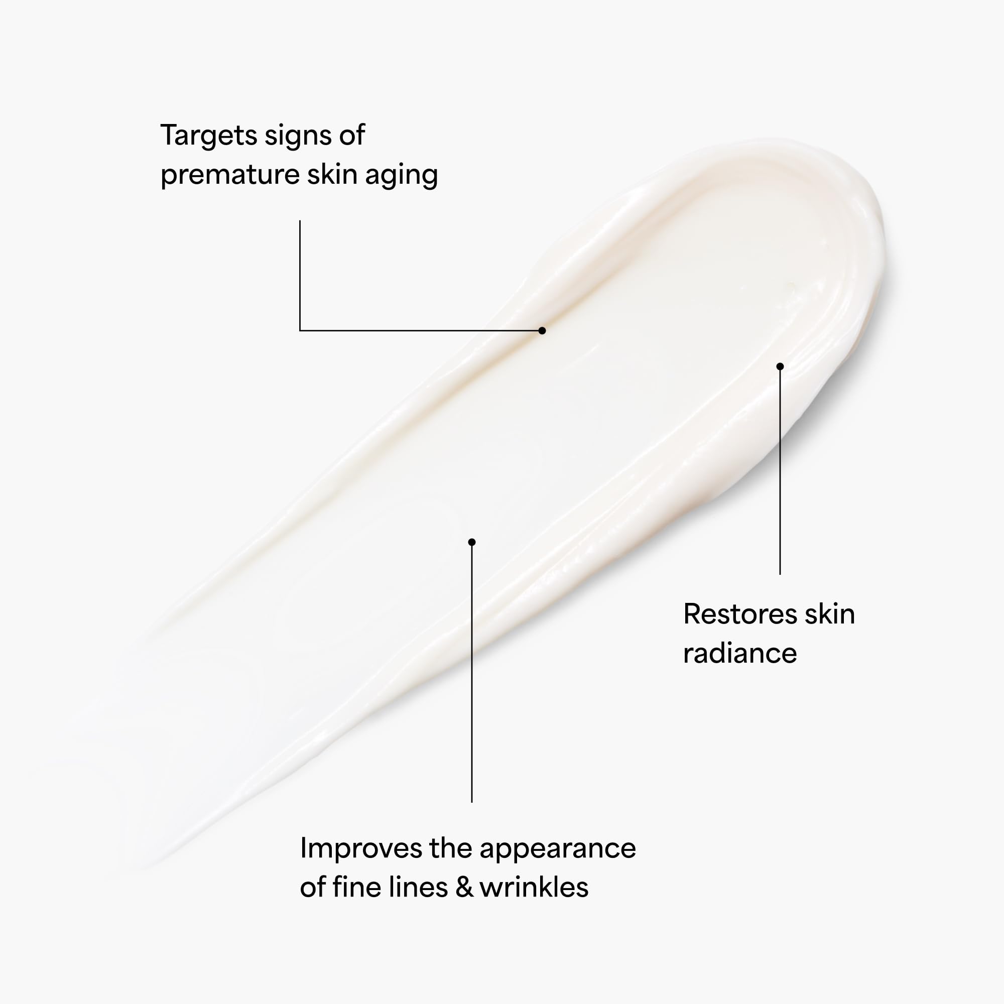 TULA Protect + Plump application on skin demonstrates firming and hydrating benefits.