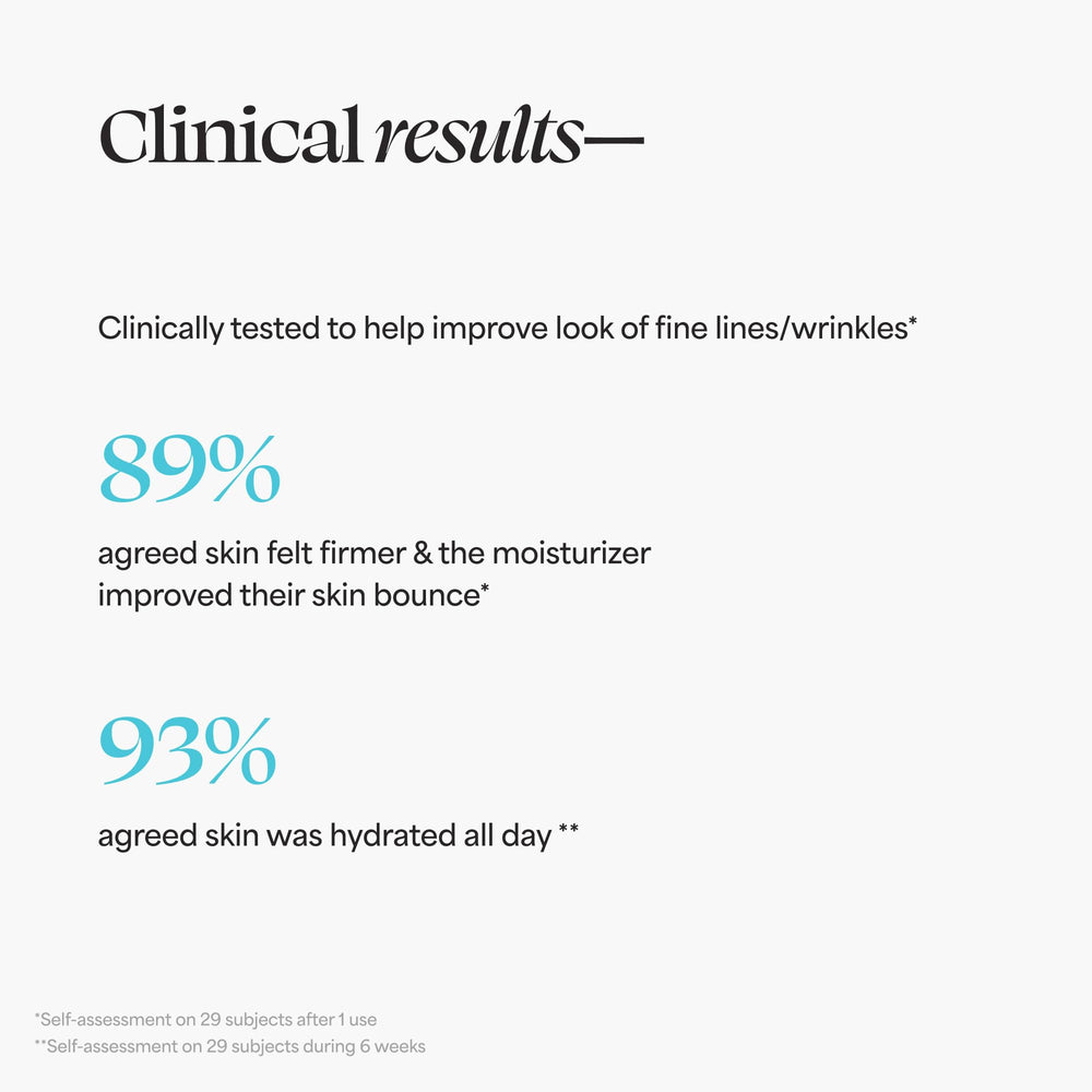 TULA Protect + Plump pump-top emphasizes easy, consistent moisturization.