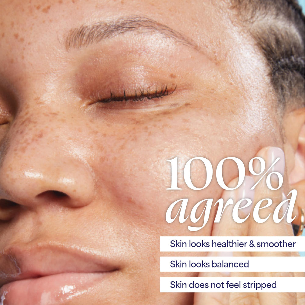 TULA cleanser used to remove makeup gently for clean skin