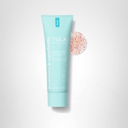 TULA Take Care + Polish color swatch reveals product texture.