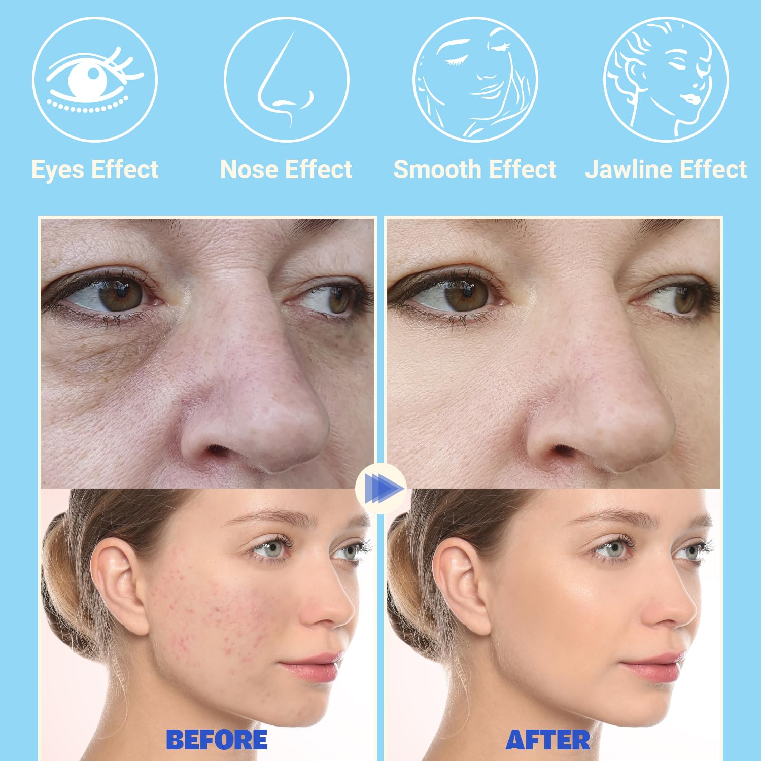 TUMAKOU portable facial device in a home-use setup.