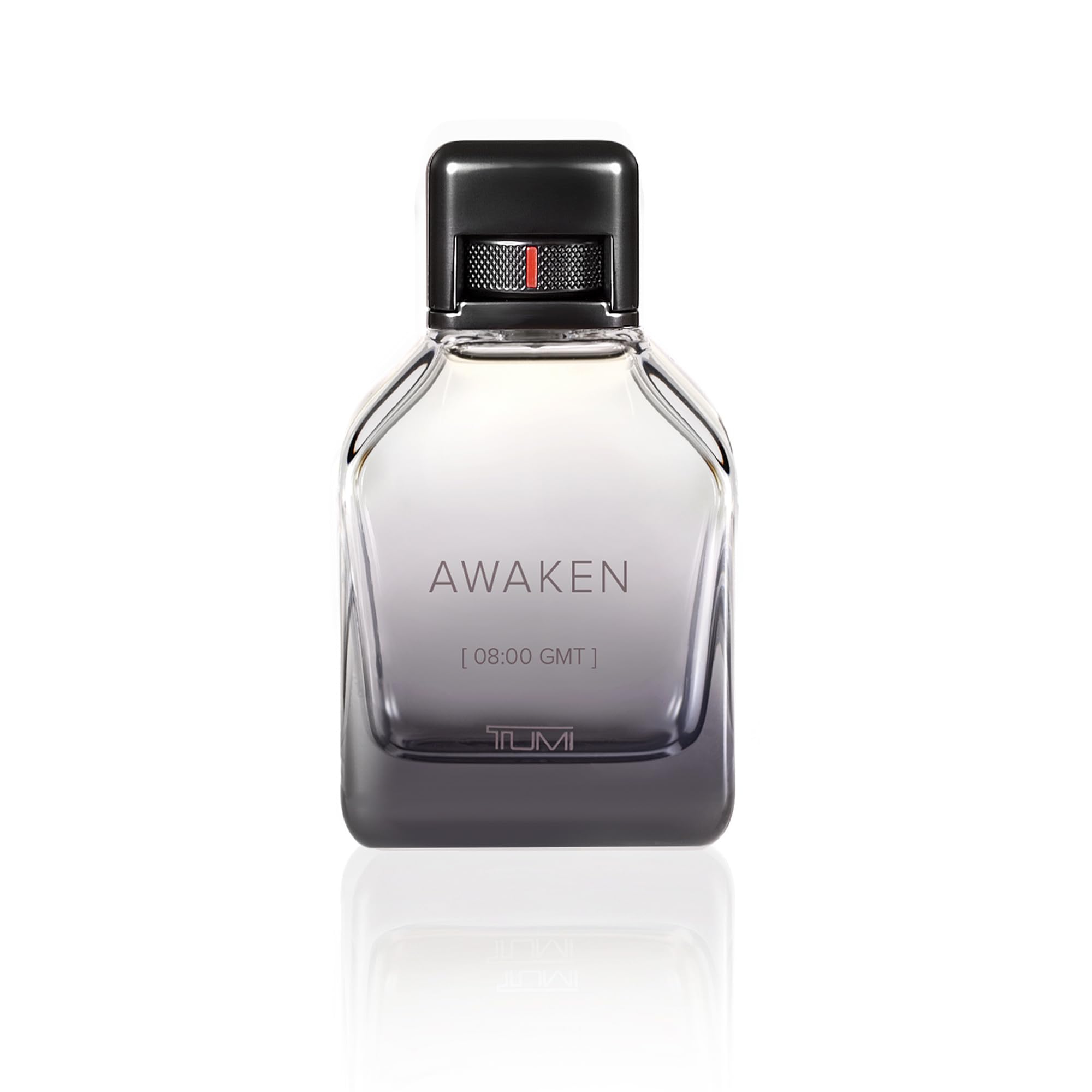 Tumi Awaken men's EDP 6.8 oz packaging, bold scent for active lifestyles.