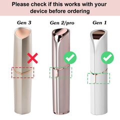 Tuokiy Gen 2 replacement heads with Gen 1 and Gen 2 device compatibility.