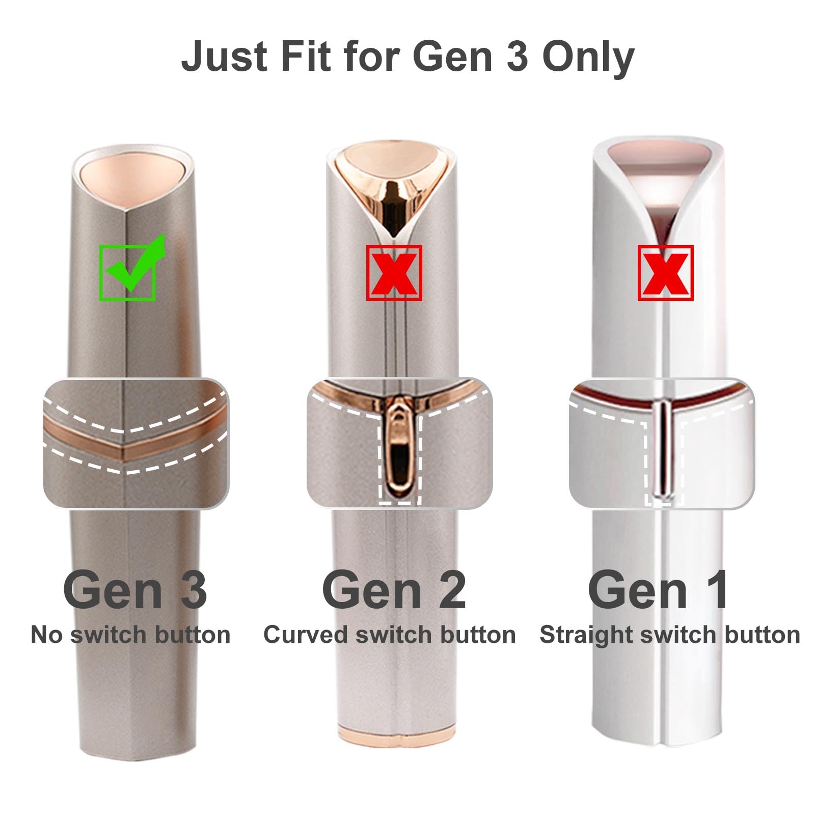 Tuokiy Gen 3 head close-up with double-ring blades showing sharp design for reliability