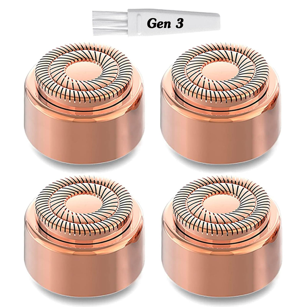 Tuokiy replacement heads Gen 3 for Flawless provide precise trimming for smooth skin