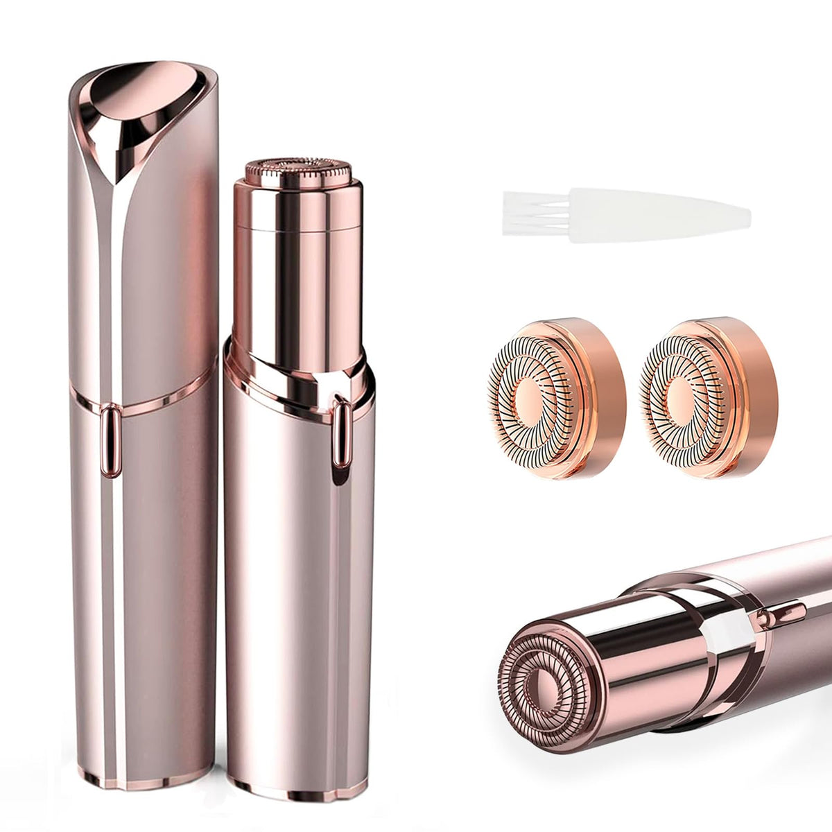 Tuokiy women facial hair removal device battery-powered on-the-go convenience