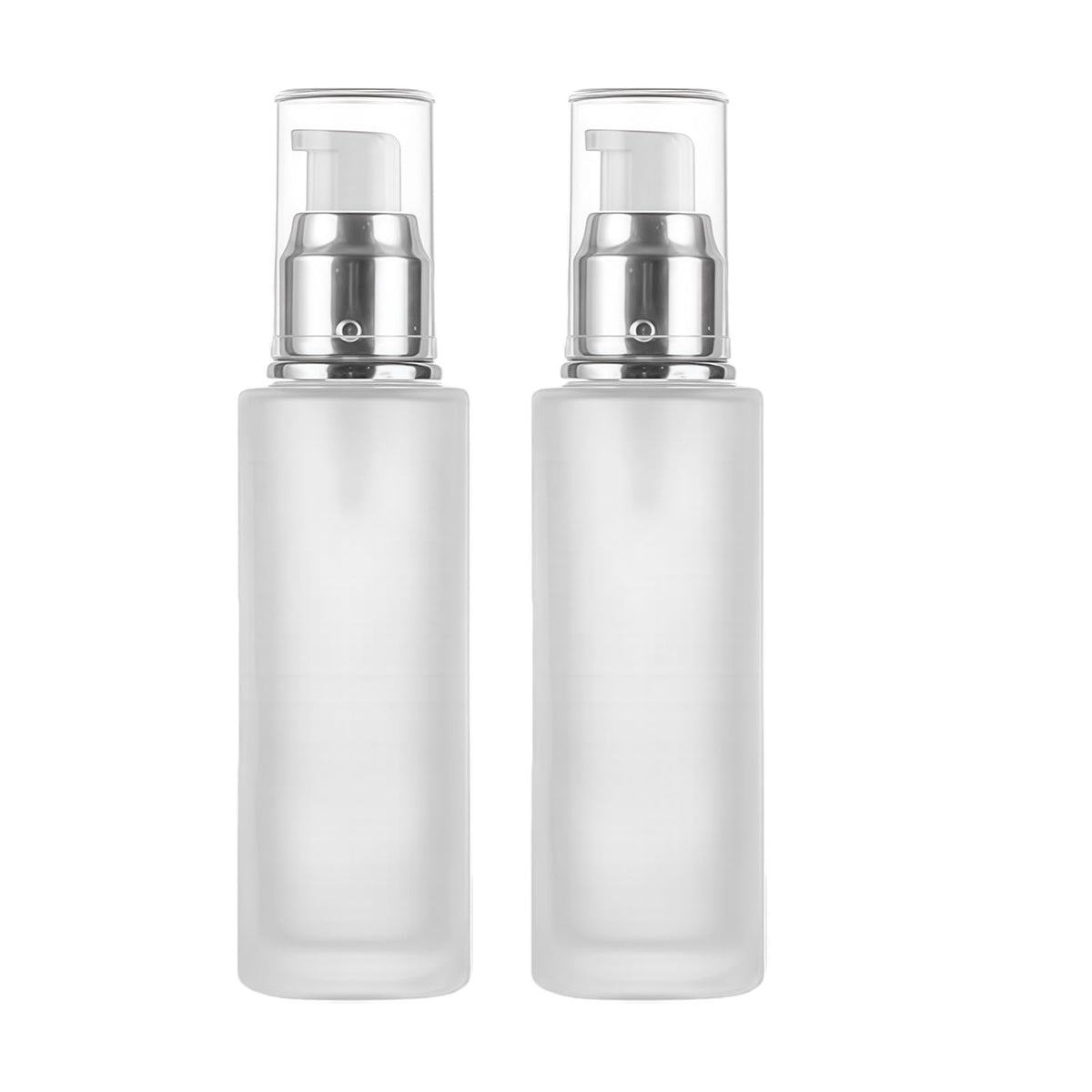 TUPSYBL frosted glass lotion bottle with pump for travel-friendly skincare