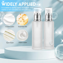 TUPSYBL travel-friendly glass bottle 120ml fits in purses